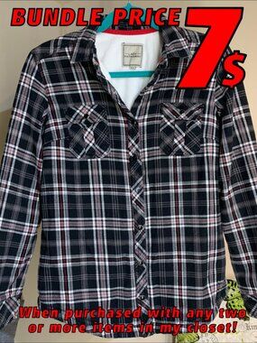Lady Hathaway Cozy Cozy Fleece Lined Jacket/Shirt